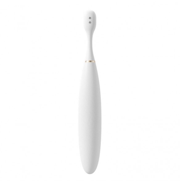 MizzZee - White Joylight Smart Dual Vibrator (Smart APP Model - Chargeable) MizzZee - White Joylight Smart Dual Vibrator (Smart APP Model - Chargeable)